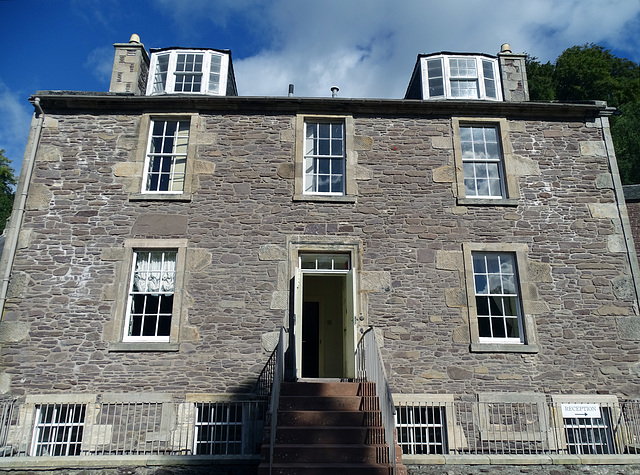 Robert Owen's house in New Lanark,