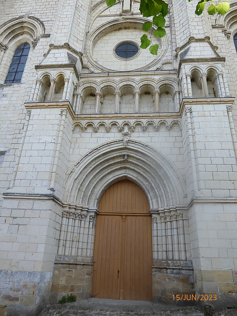 la collégiale de CANDES SAINT-MARTIN Indre et Loire