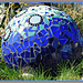 Mosaik in Blau