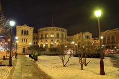 Stortinget, Oslo, Norway.