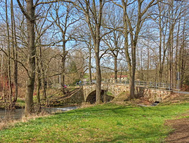 Brücke über die Bobritzsch