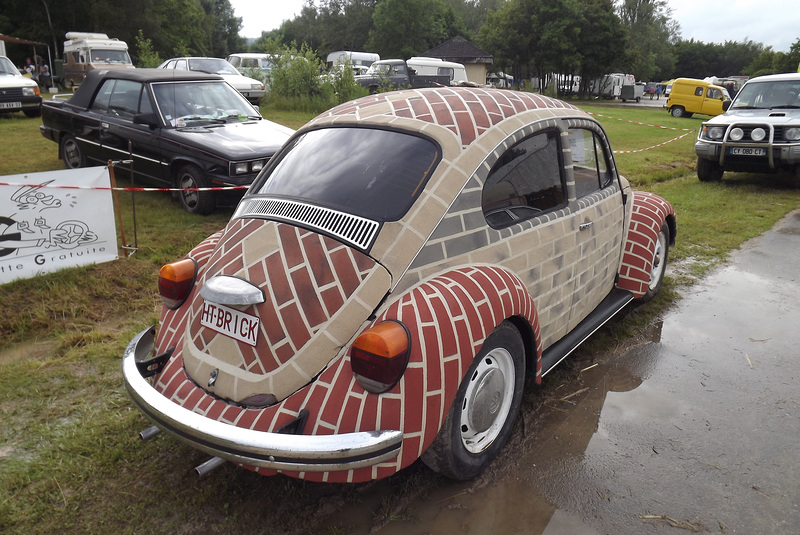 Coccinelle en briques