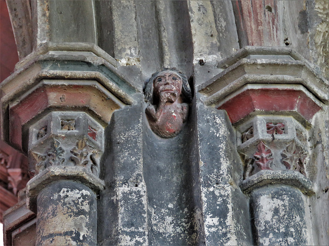 lacock church, wilts (70) c15 n.e. chapel detail c