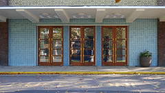 Impington Village College - Entrance to hall 2014-10-28