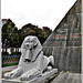 Le sphinx au monument à Auguste Mariette , égyptologue né à Boulogne sur Mer