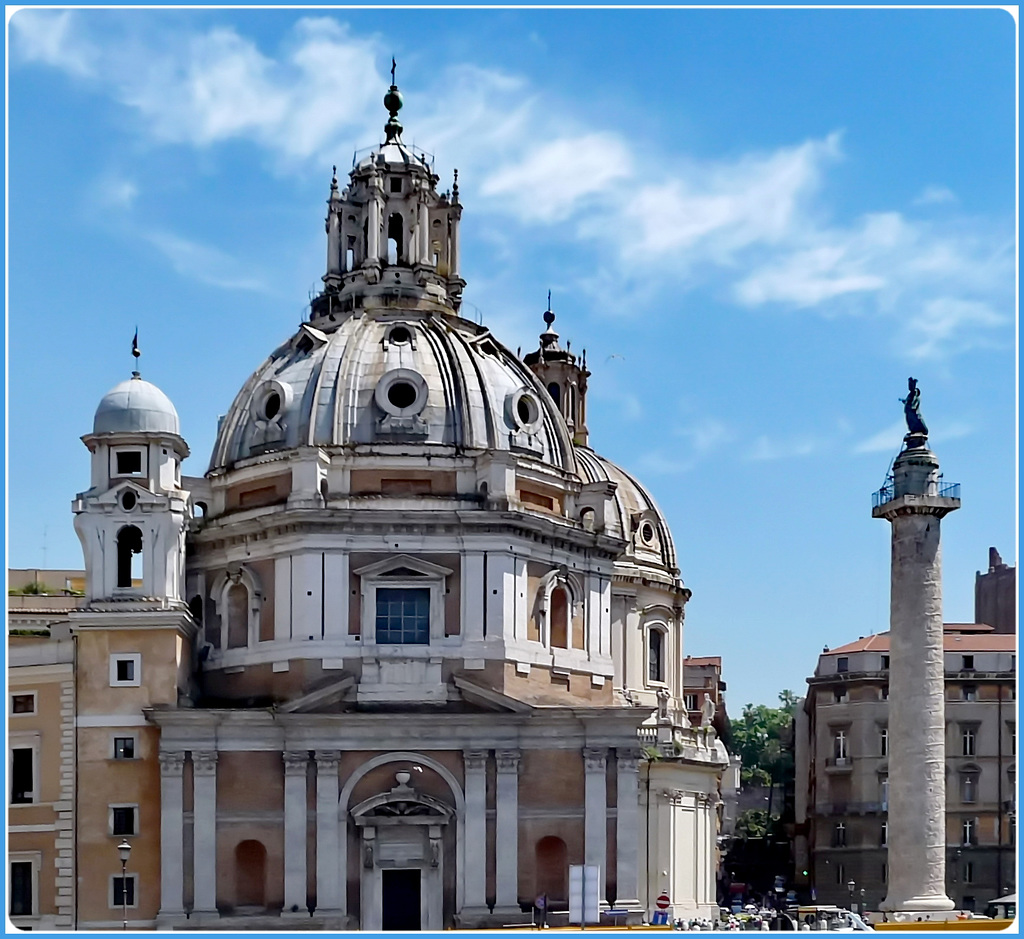 Roma : Santa Maria di Loreto e Colonna Traiana