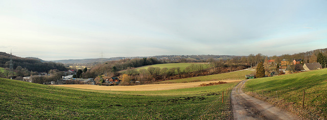 Panoramablick über das Hammertal