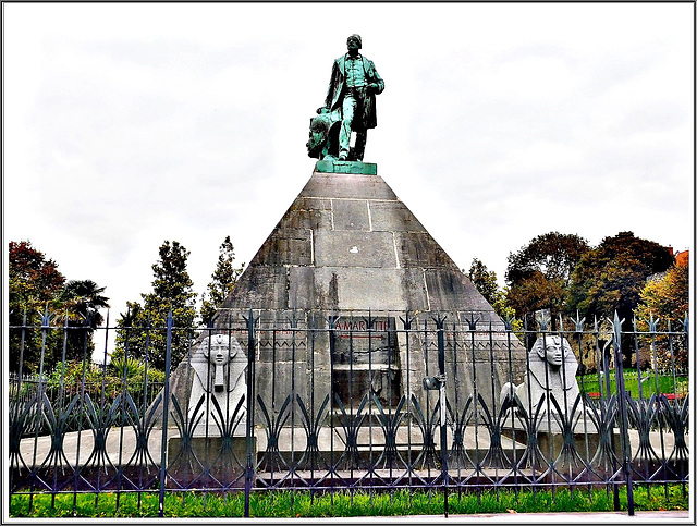 Monument à Auguste Mariette à Boulogne sur Mer