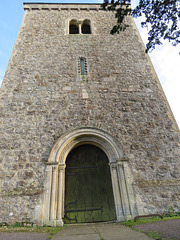 smeeth church, kent,  c19 tower 1881