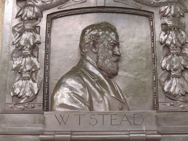 stead memorial, embankment, london