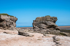 Rock formations on Middle Eye