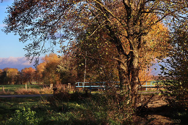 An der Bachbrücke bei Uelitz