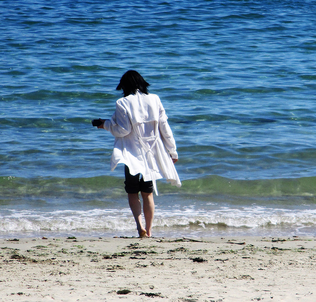 la jeune fille et la mer,