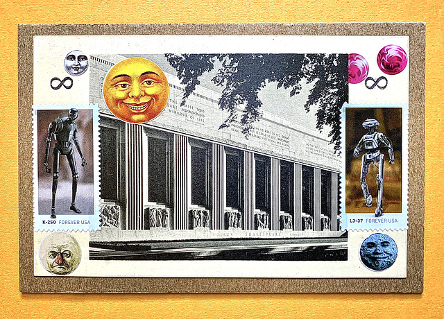 Mail Art Collage