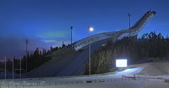 Holmenkollen ski arena.