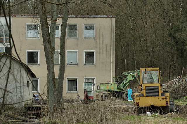 Friedhof der Baumaschinen