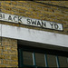 Black Swan Yard street sign