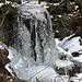 The little ice waterfall