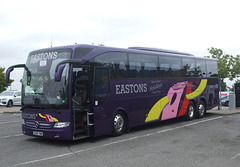 DSCF4513 Eastons Coaches BU18 YMW at Cambridge Services - 11 Sep 2018