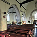 smeeth church, kent, c12 chancel arch, early c13 arcade