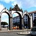 The City Gates of Ponta Delgada welcome those arriving on the island.