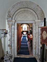 smeeth church, kent, c12 west doorway (1)