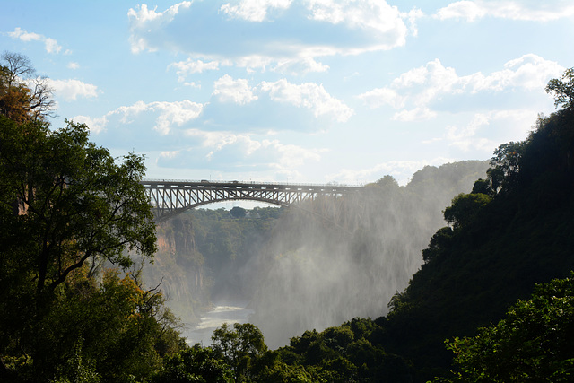 Zimbabwe - Zambia, The Bridge across the River of Zambezi