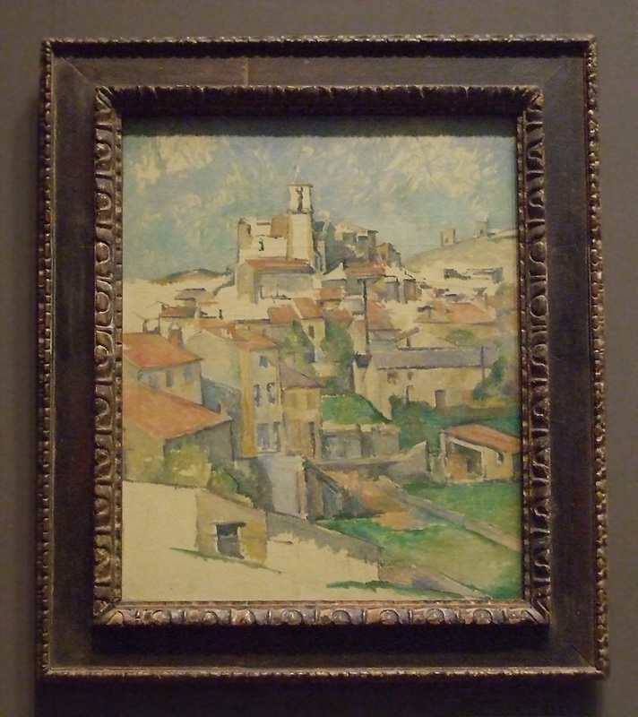 Gardanne by Cezanne in the Metropolitan Museum of Art, May 2011