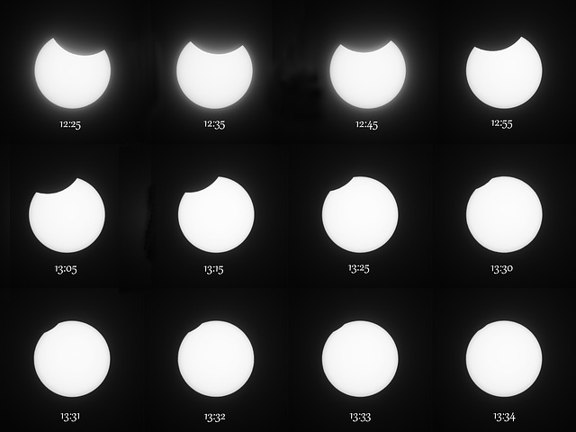 solar eclips (partial), second halve