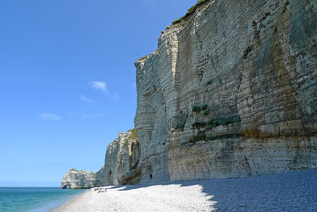 France - Étretat, chalk cliffs