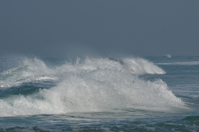 Netanya, Mediterranian Waves at the Herzel Beach