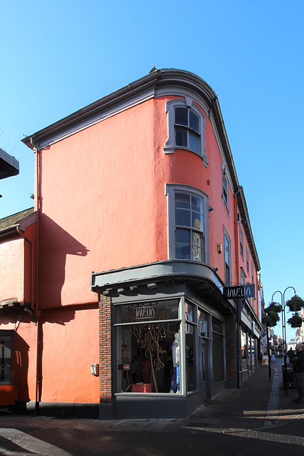 Corner of Abbeygate Street and Angel Lane, Bury St Edmunds, Suffolk