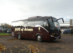 Jans Coaches WN64 FVS (ROI 6774) in Mildenhall - 14 Nov 2024 (P1200250)