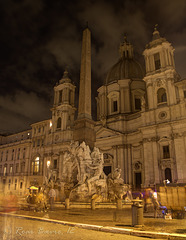 Piazza Navora, Rome, Italy.