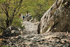 Nationalpark Paklenica - Wieder abwärts...