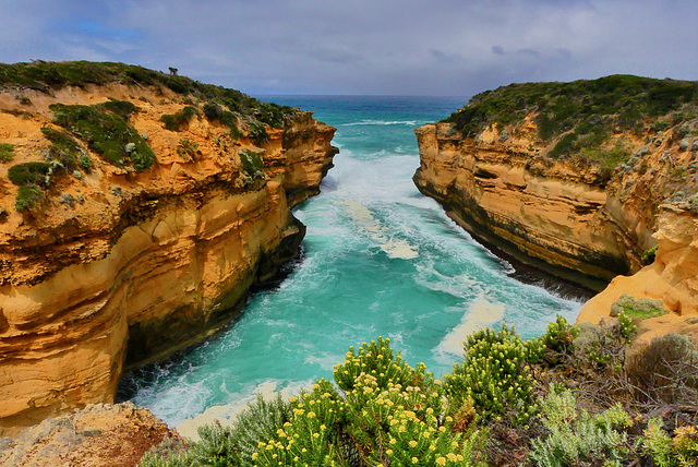 P1260585- Thunder Cave (grotte du tonnerre), Loch Ard Gorge - Port Campbell national park.  29 février 2020