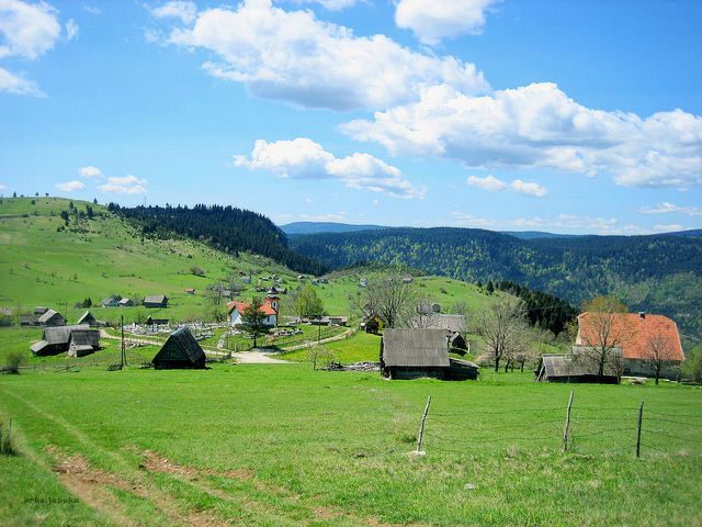 Village in the mountain