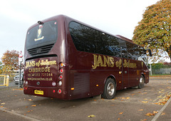 Jans Coaches WN64 FVS (ROI 6774) in Mildenhall - 14 Nov 2024 (P1200252)