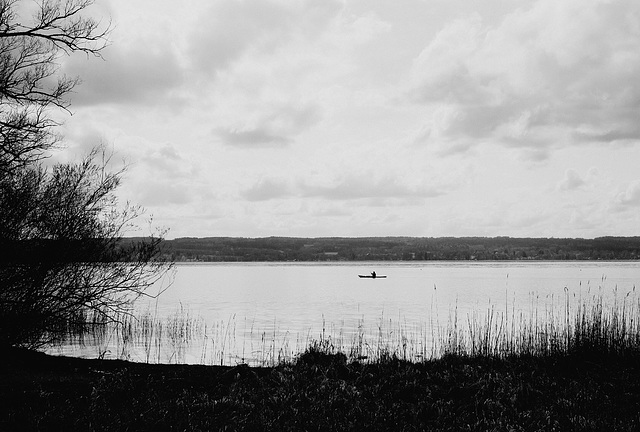 Angler im Ammersee