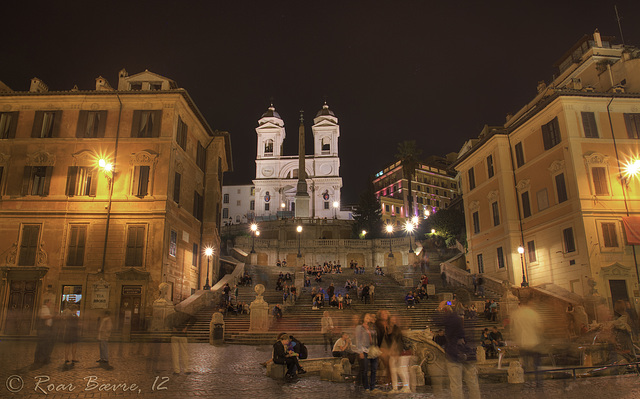 Piazza Di Spagna, Rome, Italy.