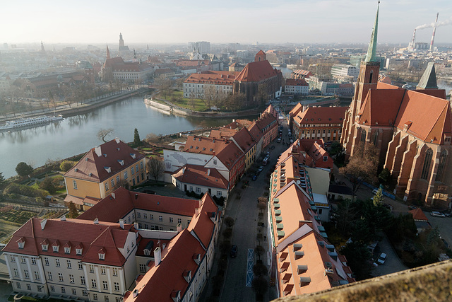 Wroclaw vu de la cathédrale (1)