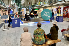 Leipzig 2025 – Open stage at Leipzig Central Station