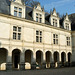 La cour du Château de Villandry