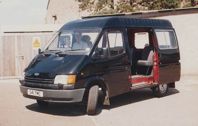 Barry Plumpton G41 YMC in Mildenhall – 23 May 1991 Barry Plumpton G41 YMC in Mildenhall – 23 May 1991