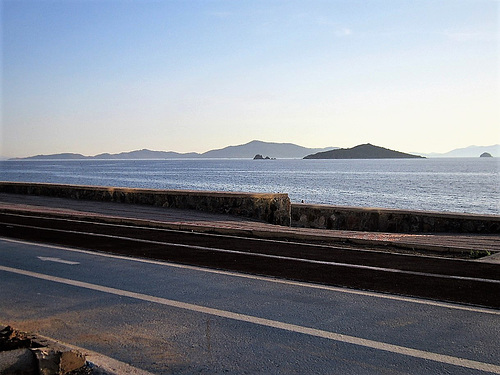 View of the little islands surrounding this part of Turkey