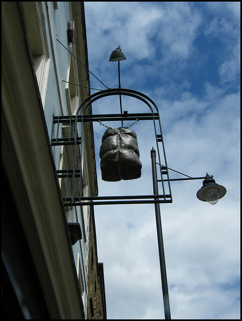 Woolpack pub sign