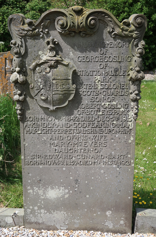 Lt Col George Gosling (in the churchyard)