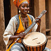 Musicienne  africaine , composition générée par l'IA .