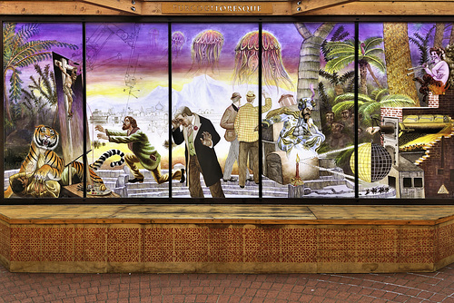"Purcogitoresque" – British Library, Euston Road, London, England