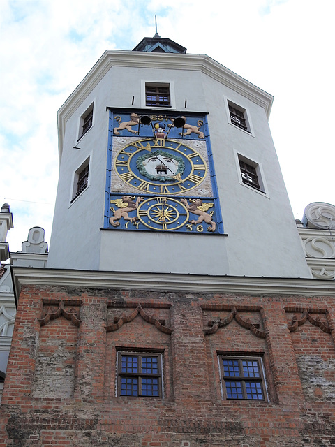 Schlossuhr mit Glockenspiel